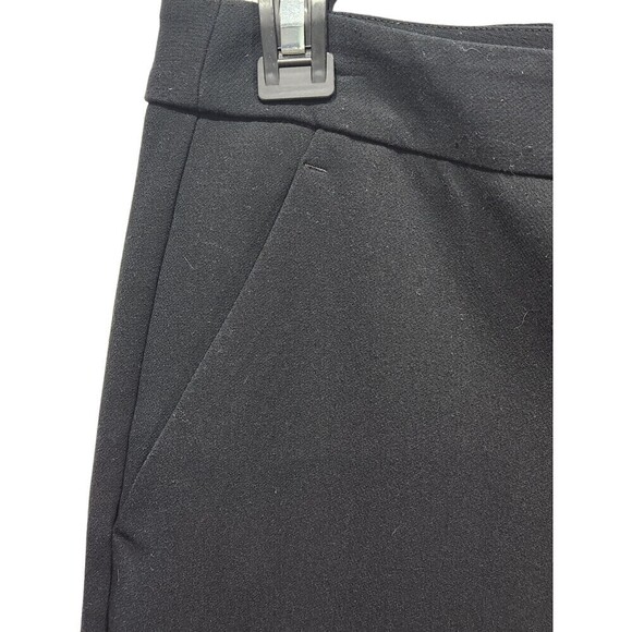 Banana Republic Black High Rise Crop Flare Button Fly Pants, 10 - Picture 5 of 6